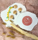 Crochet Lemon Pacifier Clip: Handmade Baby-Safe Cotton Gender Neutral Gift with FREE ENGRAVING